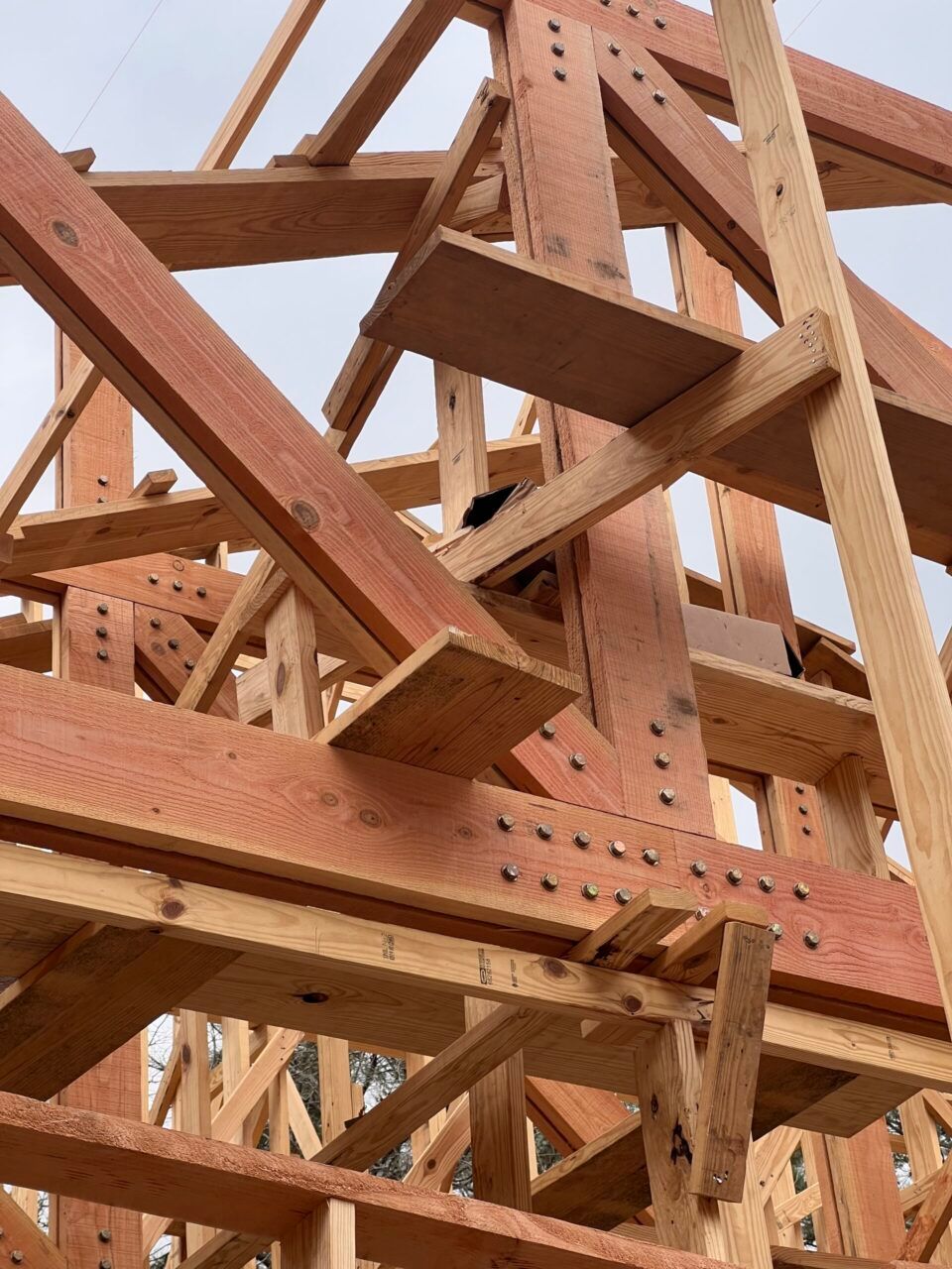 Close up look at the Dance Hall at Two Step Farm